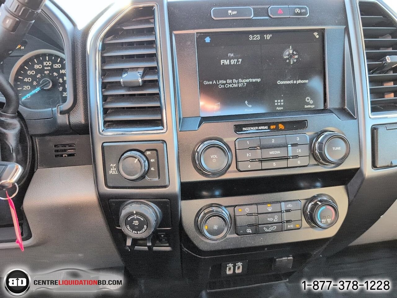 Ford F-150 XLT cabine double 4RM caisse de 8 pi | BD0422 2019 Blanc Granby - photo #18