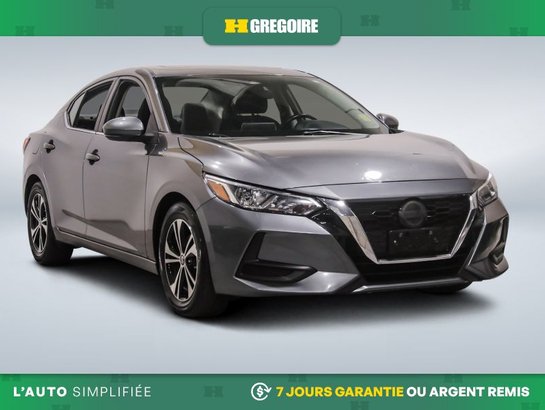 2021 Nissan Sentra SV AUTO A/C TOIT MAGS GR ELECT CAM RECUL BLEUTOOTH Grey
