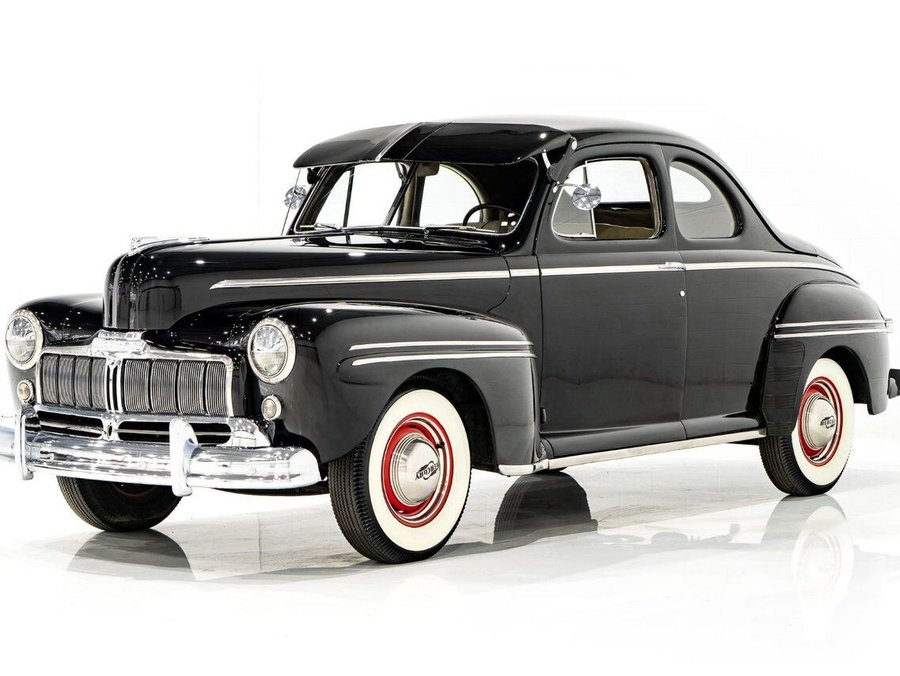 1947 Mercury Eight Business Coupe 1947 Black