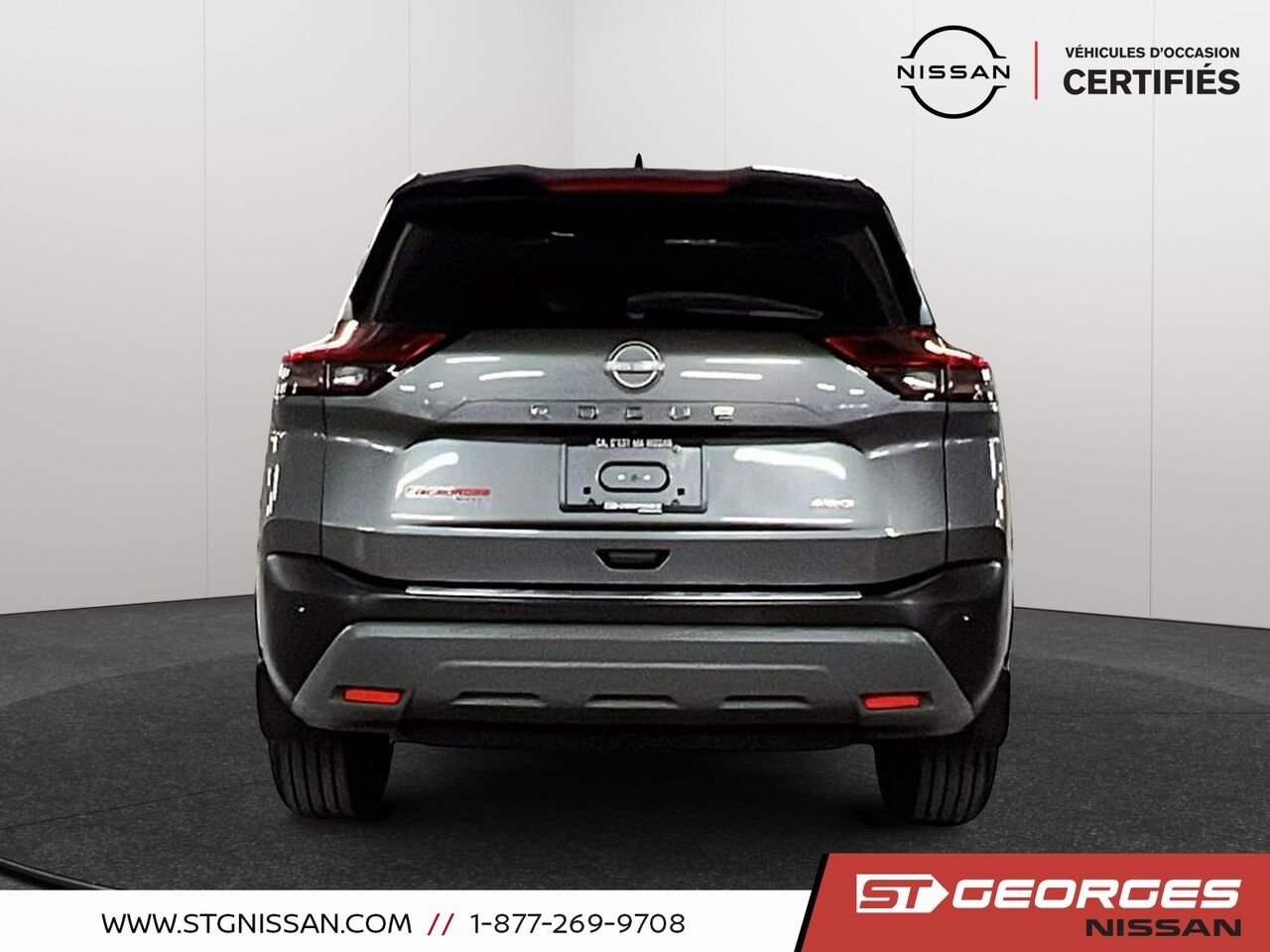 2022 Nissan Rogue Grey Saint-Georges - photo #2