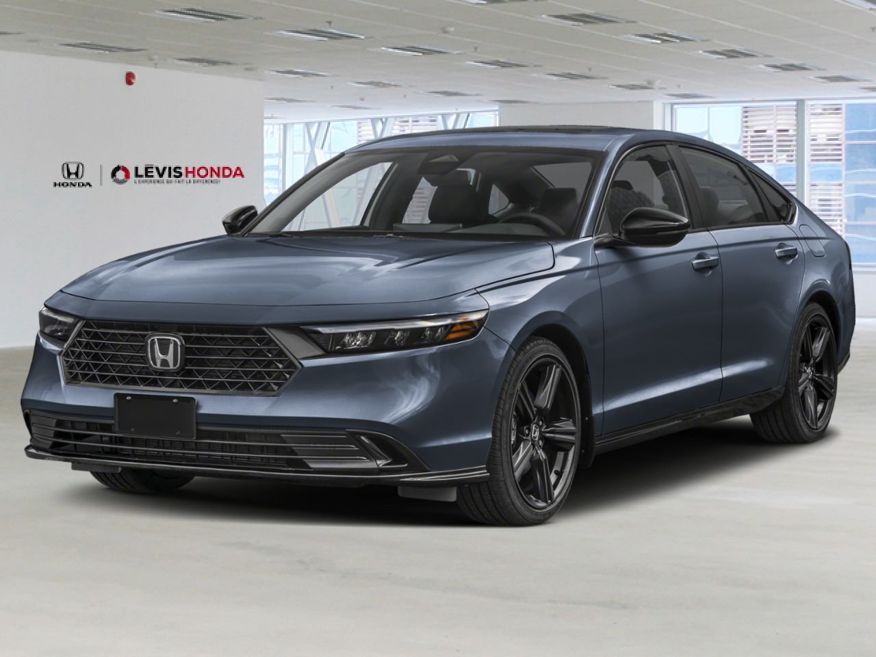 HONDA Accord Hybride Sport-L eCVT 2026 Gris météorite métallisé Lévis - photo #0