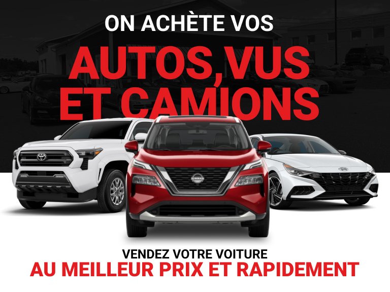 On achète votre véhicule