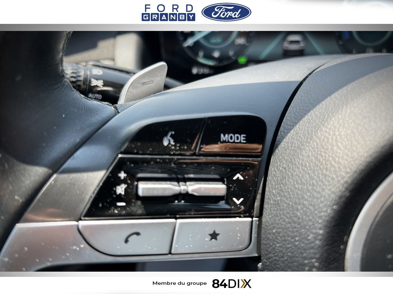Hyundai Tucson hybride rechargeable 2022 Gris Granby - photo #14