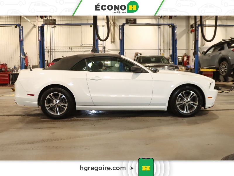 Ford Mustang 2014 Blanc Laval - photo #8