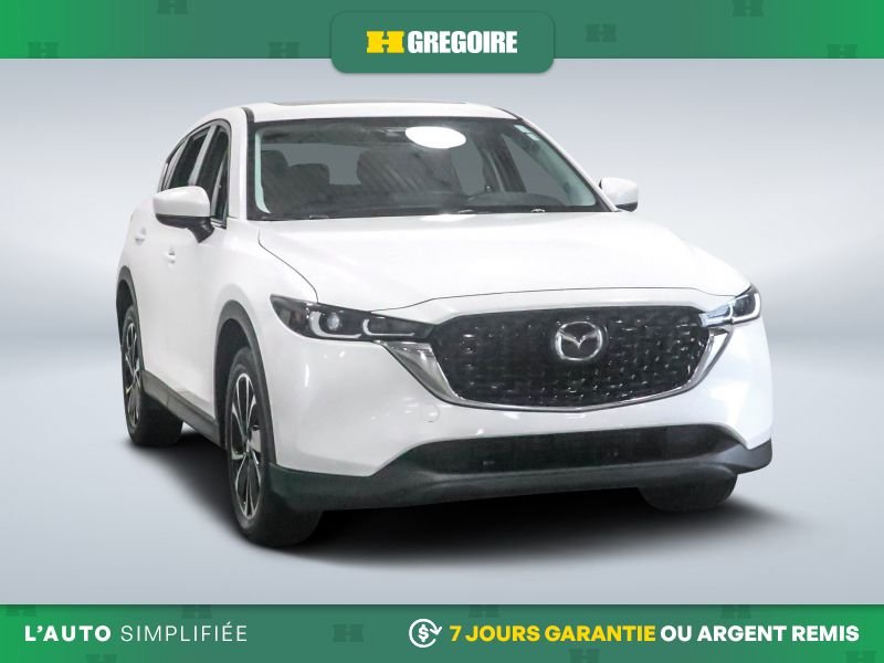 Mazda CX-5 822322 | GS GR ELECT CUIR A/C TOIT OUVRANT 2022 Blanc Laval - photo #0