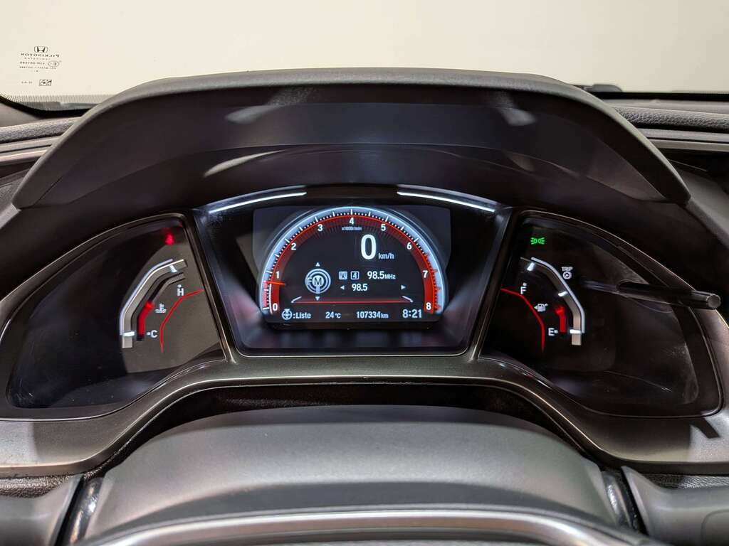 2019 Honda Civic Hatchback Sport Manual White Val-David - photo #16