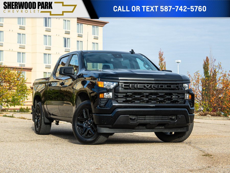 2024 Chevrolet Silverado 1500 Custom 2.7L | Trailering Package Black