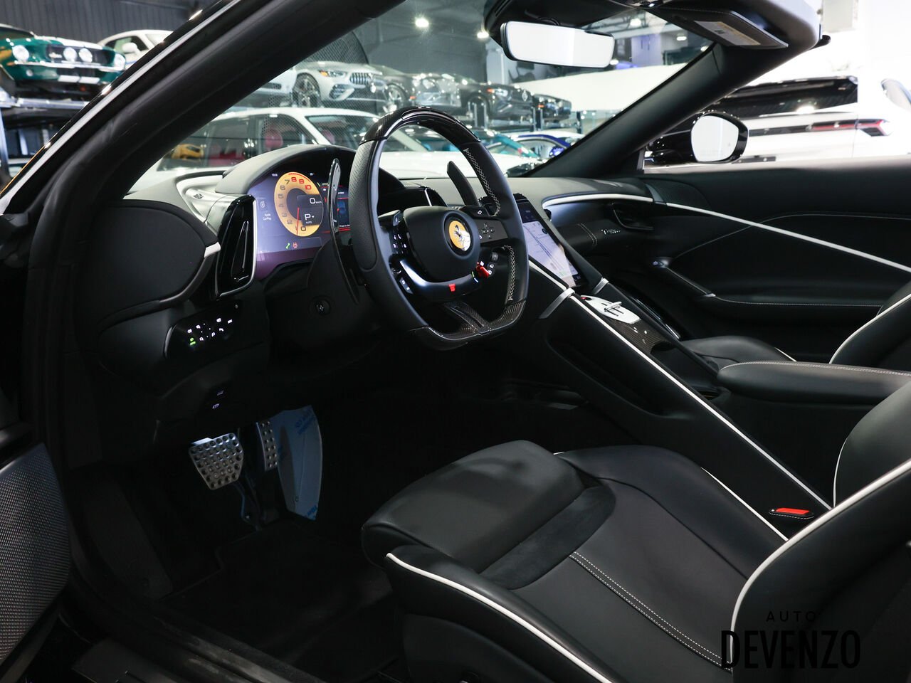 2025 Ferrari Roma Black Saint-Eustache - photo #12