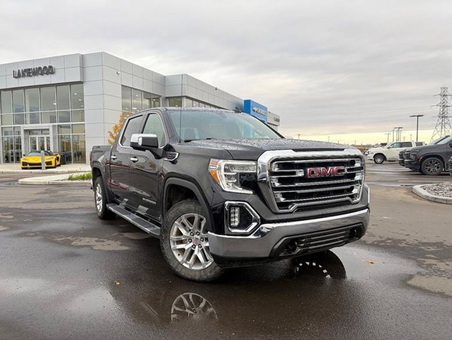 2021 GMC Sierra 1500 SLT Premium 6.2L X31 | Heated & Ventilated Leather Seats Black