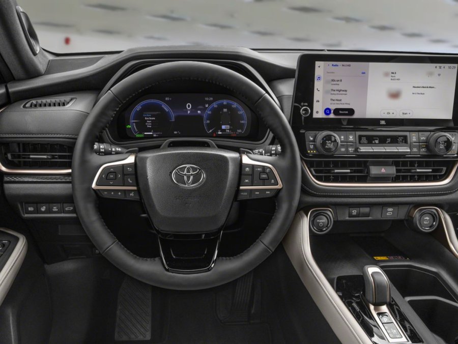 Toyota HIGHLANDER hybride Platinum MAX TI 2026 Blanc