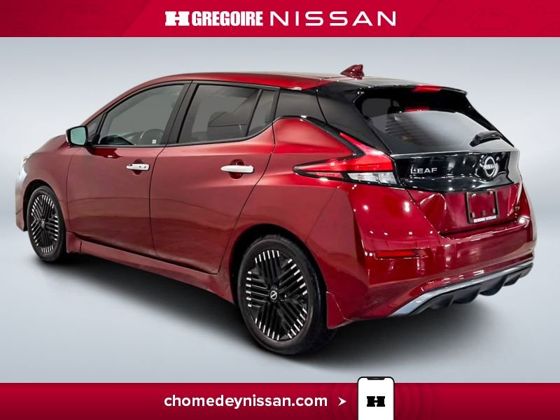 2023 Nissan Leaf Red Saint-Eustache - photo #5
