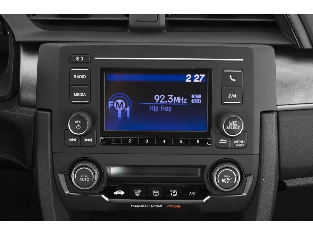 Honda Civic LX 2018 Gris Gatineau - photo #5