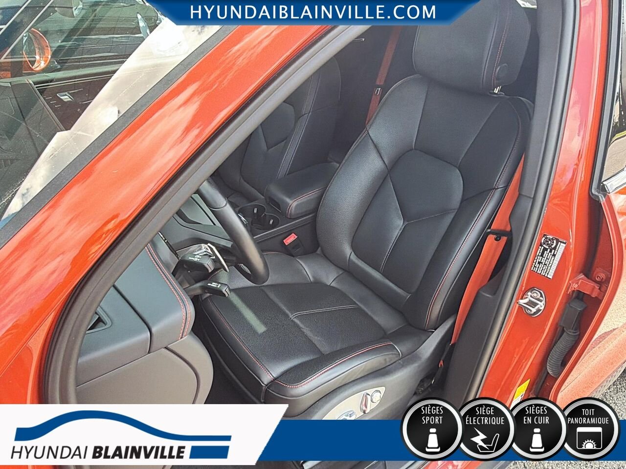 Porsche Macan 2022 Orange Blainville - photo #8