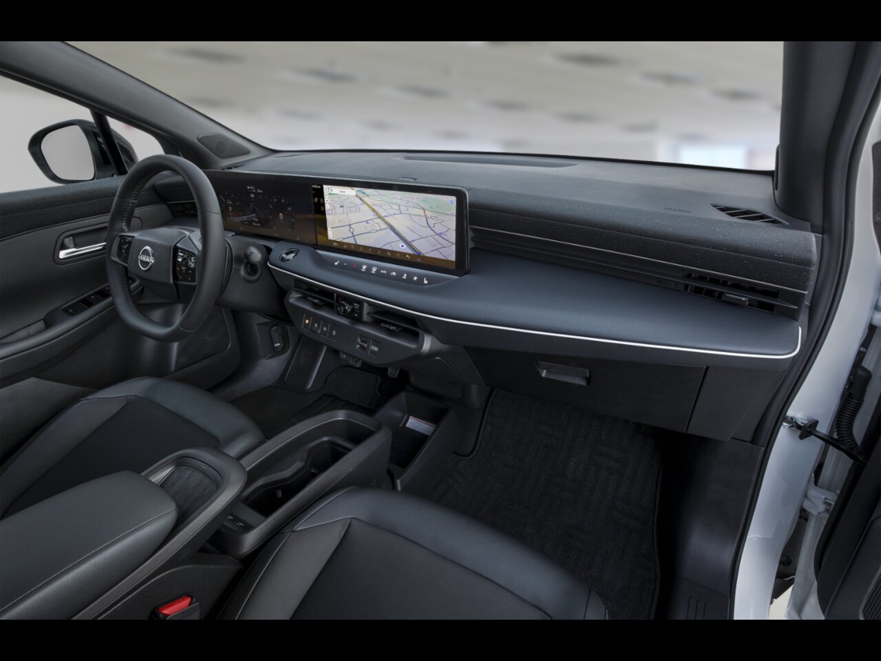 2026 NISSAN LEAF Gun Metallic Joliette - photo #5