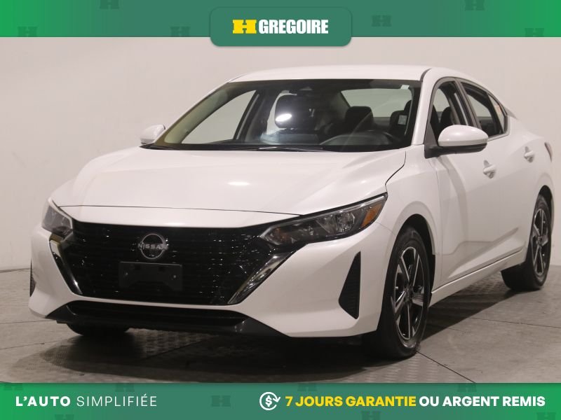 Nissan Sentra SV AUTO A/C GR ELECT MAGS CAM RECUL BLEUTOOTH 2024 Blanc