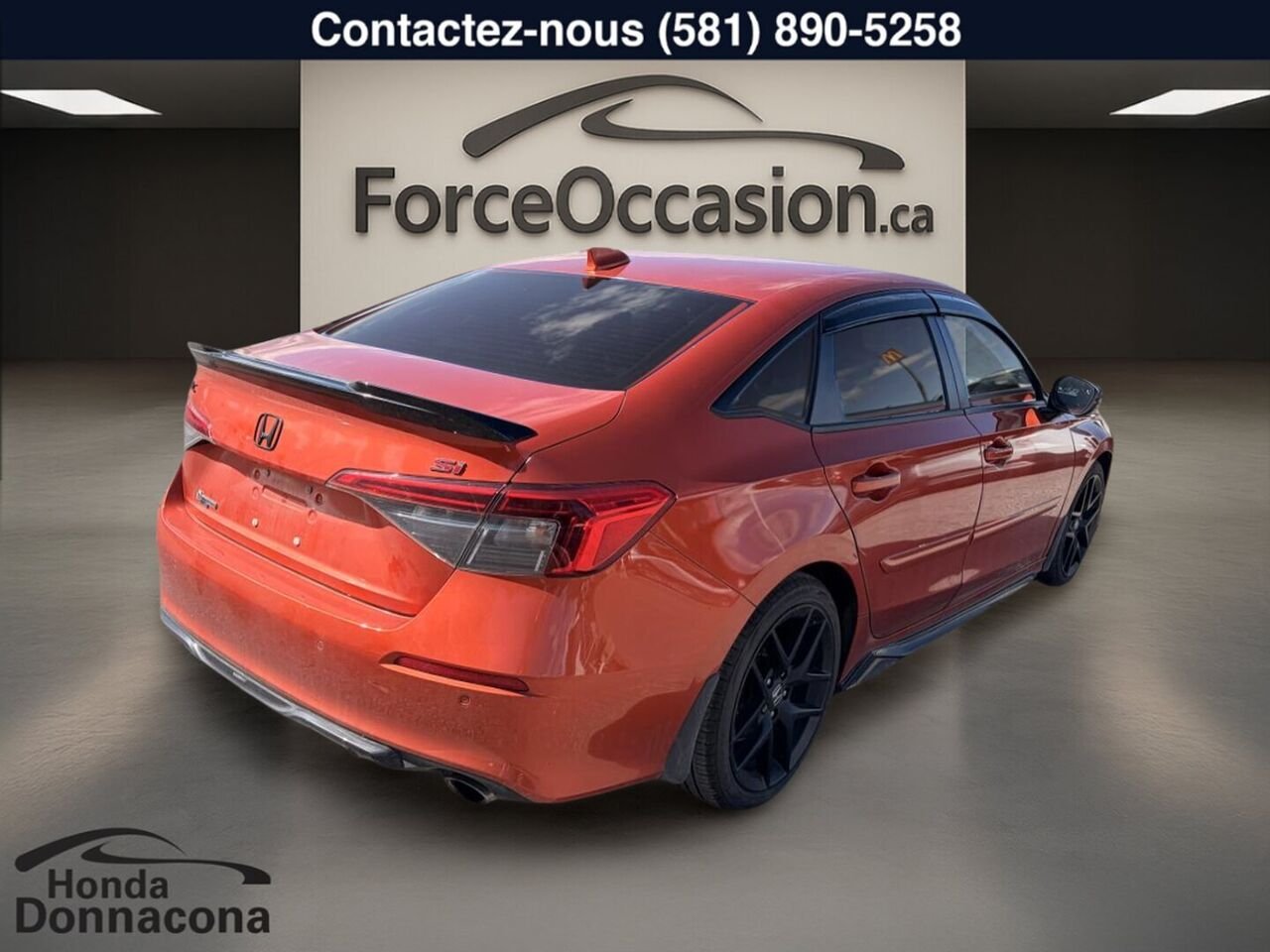 2023 Honda Civic Orange  - photo #3