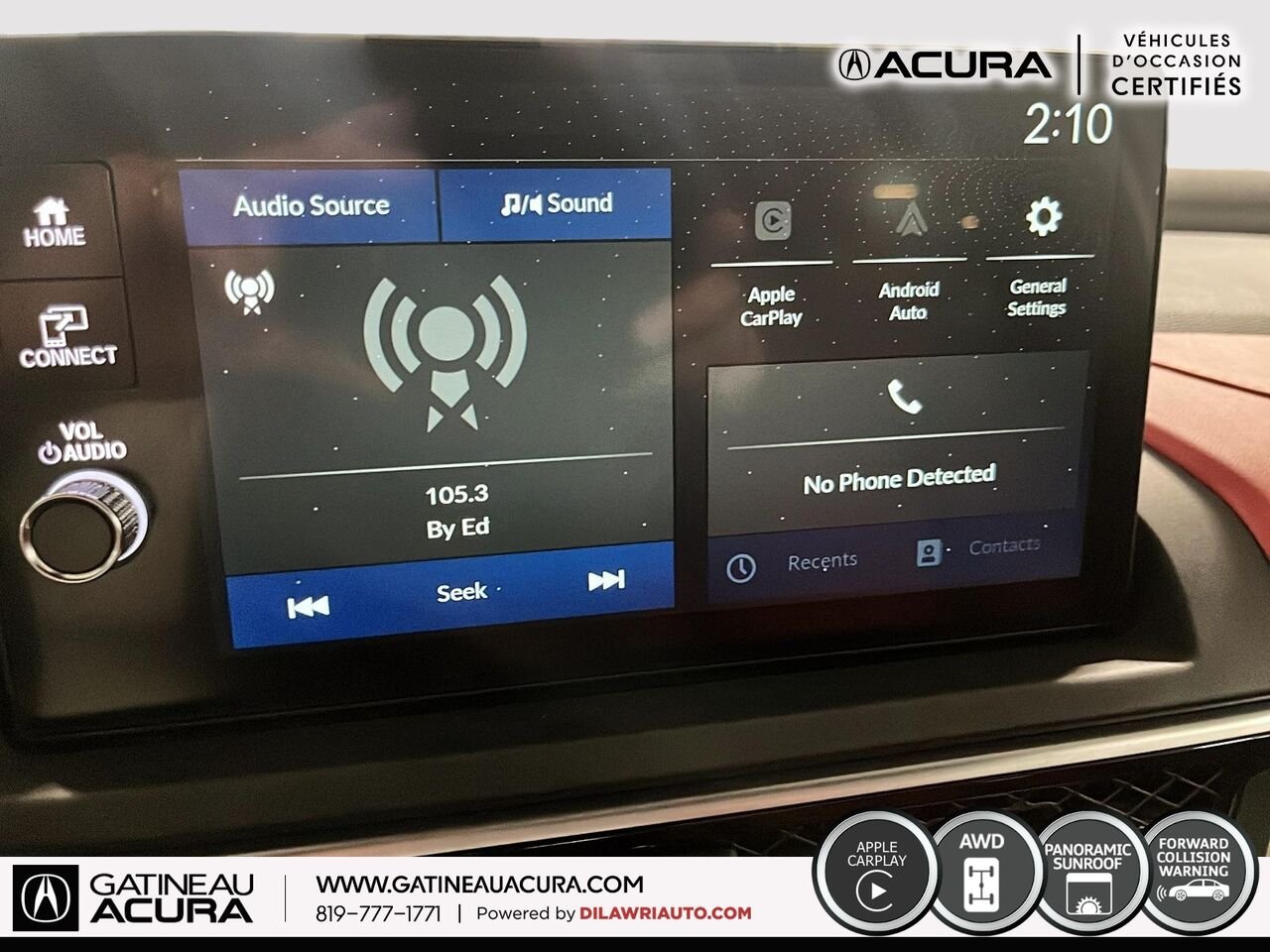 Acura ADX A-Spec AWD 2025 Blanc Gatineau - photo #3