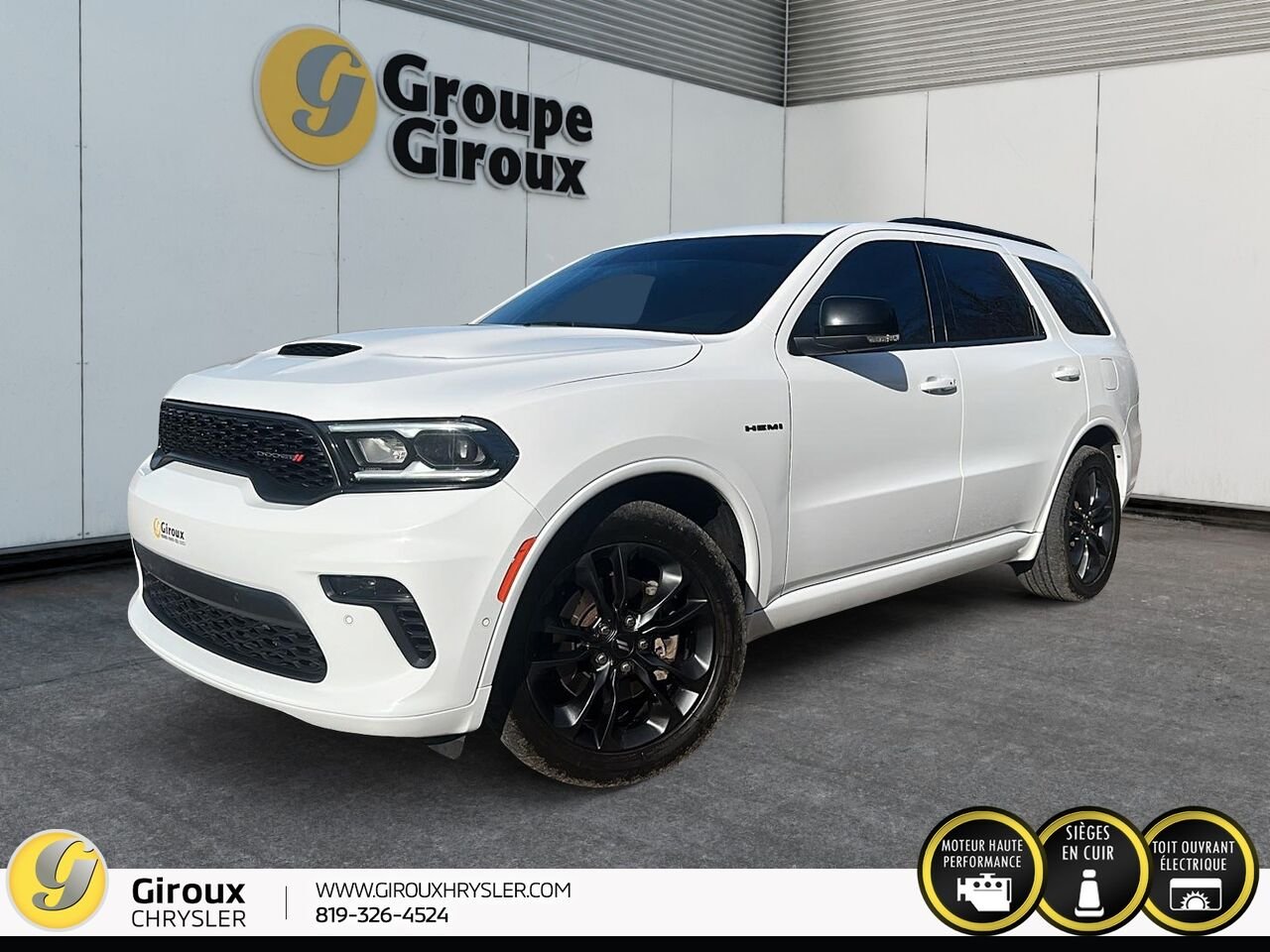 2022 Dodge Durango White Sainte-Agathe-des-Monts - photo #0