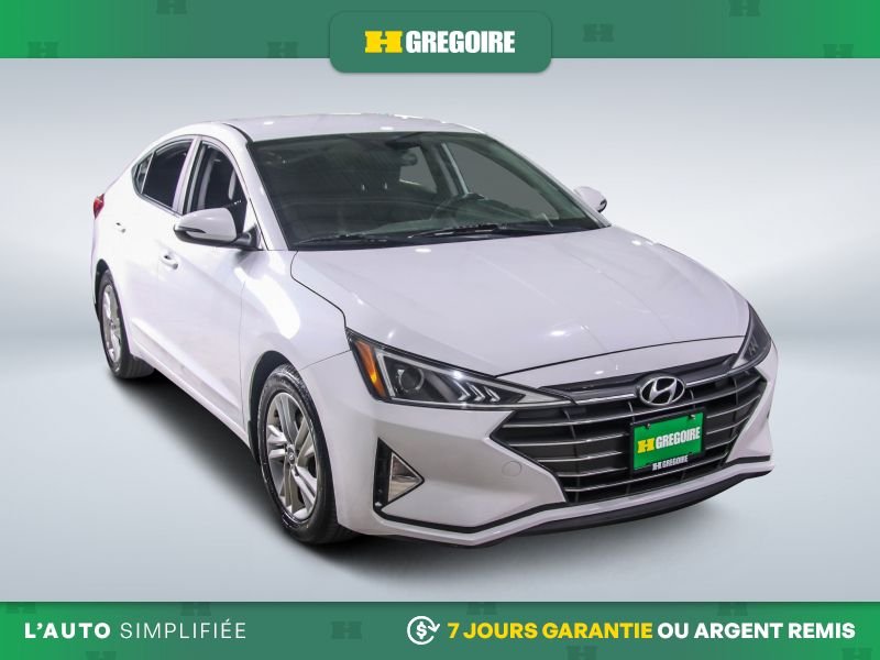 Hyundai Elantra Preferred AUTO A/C MAGS CAM RECUL BLUETOOTH 2020 Blanc