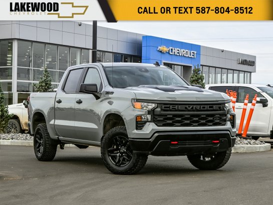 2025 Chevrolet Silverado 1500 Custom Trail Boss 5.3L Z71 | Dark Essentials Package Grey