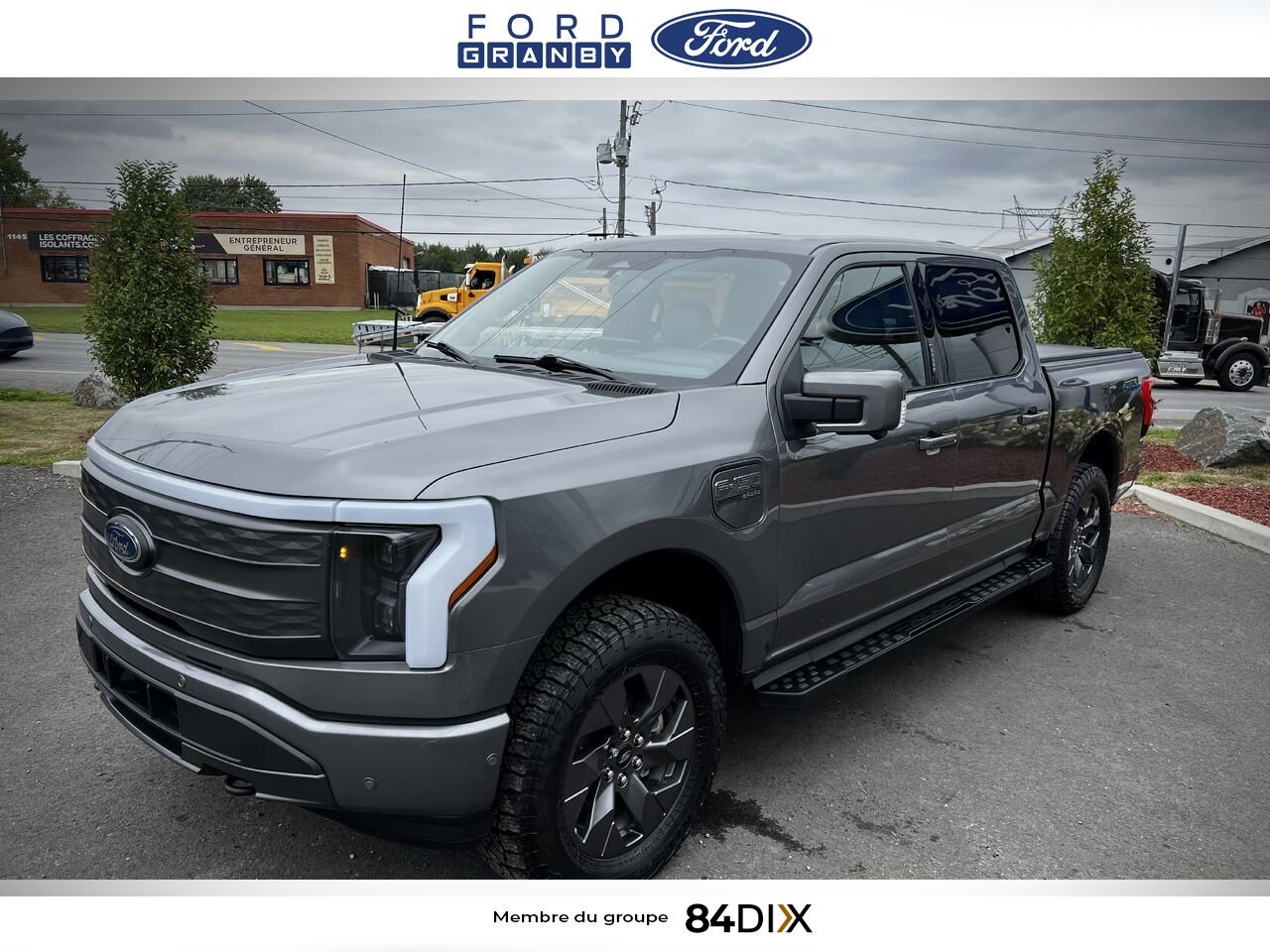 2022 Ford F-150 Lightning Grey Granby - photo #11