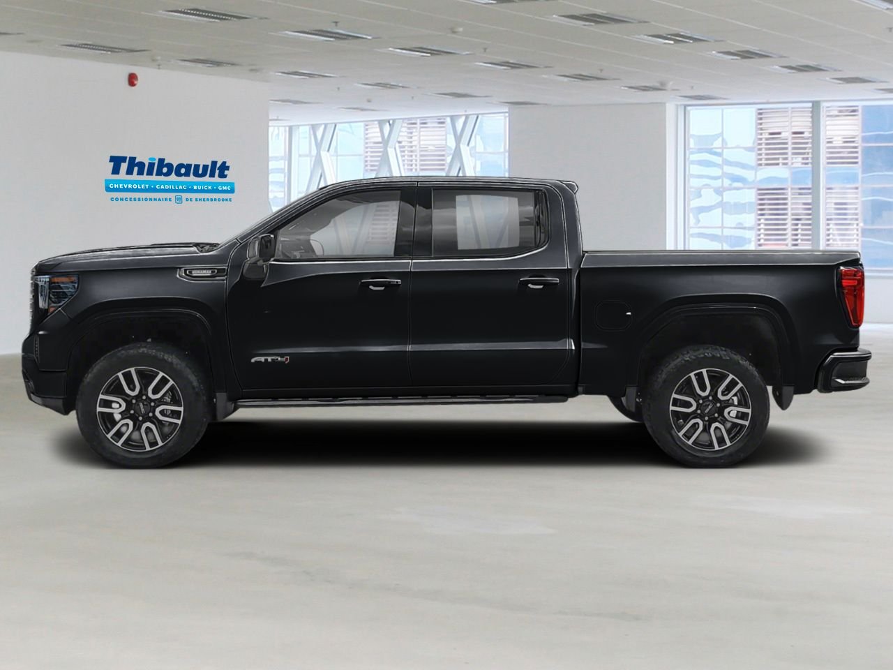 2026 GMC SIERRA 1500 AT4 cabine multiplace 4RM 157 po Black Sherbrooke - photo #1