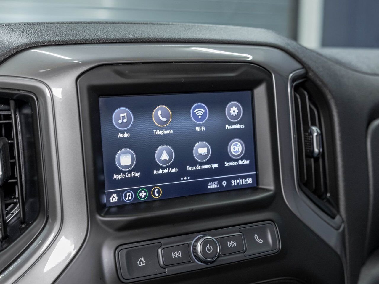 GMC Sierra 1500 CREW 4X4 *GR REMORQ* CARPLAY BEDLINER GR SÉCURITÉ 2021 Noir Saint-Jérôme - photo #11
