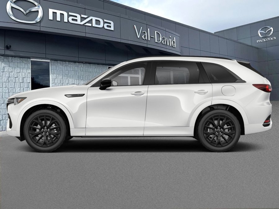 2026 Mazda CX-70 hybride léger GT, 6 cyl. turbo 3,3 L, 280 ch, i-ACTIV AWD, cuir, sièges ventilés, toit panoramique, caméra White