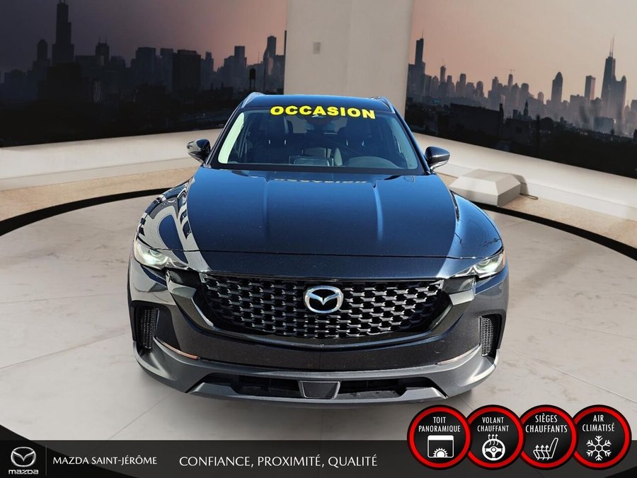 Mazda CX-50 GS-L | 1 PROPRIÉTAIRE | JAMAIS ACCIDENTÉ | TOIT PANORAMIQUE | CUIR | AWD 2025 Noir