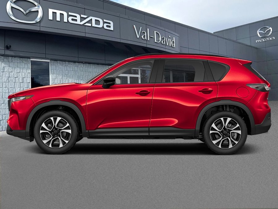 2026 Mazda CX-5 GS TI, COMMANDE AUDIO AU VOLANT, VOLANT CHAUFFANT Soul Red Crystal Metallic