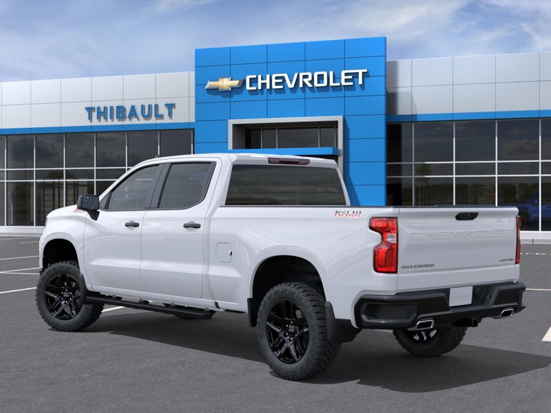 CHEVROLET Silverado 1500 Custom Trail Boss cabine multiplace 4RM 157 po 2026 BLANC SOMMET