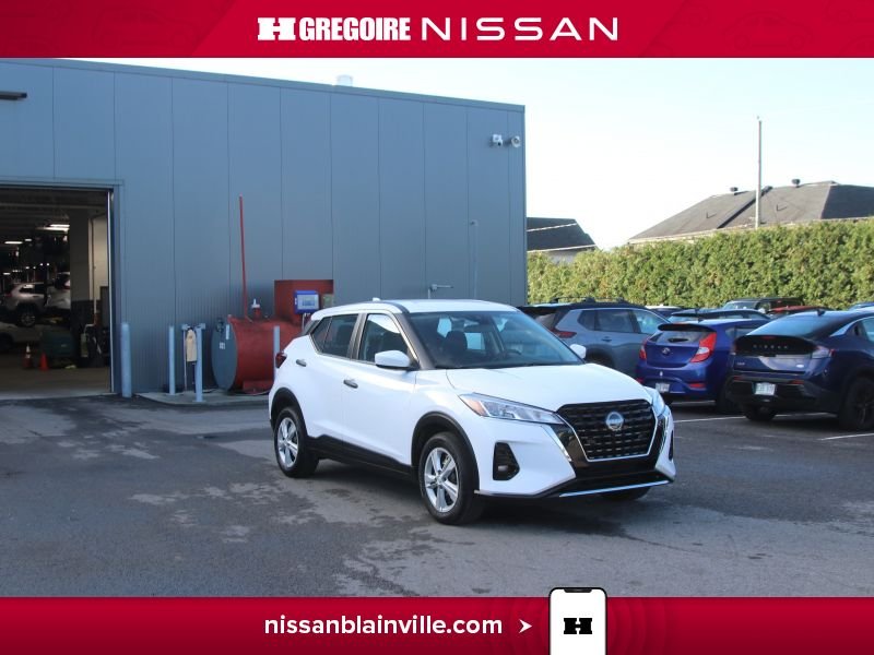 Nissan Kicks 2023 Blanc Laval - photo #0