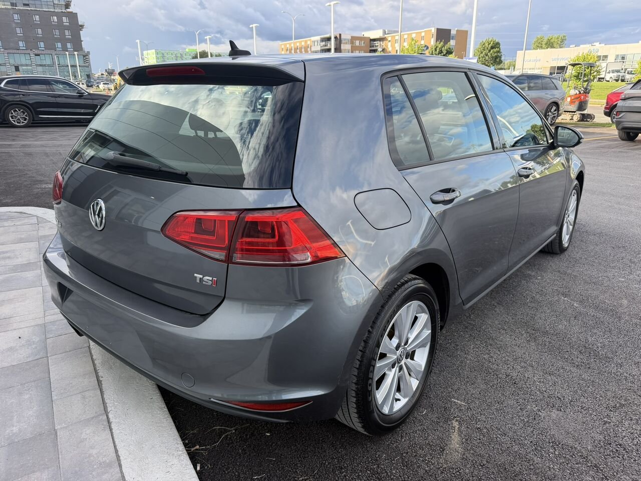 Volkswagen Golf 1.8 TSI Comfortline 2015 Gris Laval - photo #10