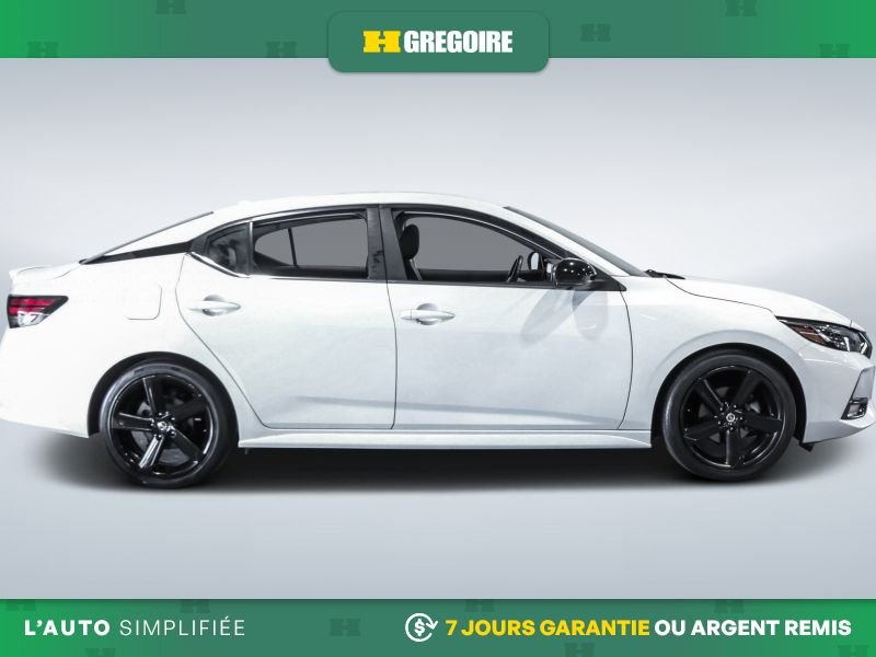 Nissan Sentra 822807 | SR AUTO A/C CUIR TOIT GR ELECT MAGS CAM RECUL BLUE 2021 Blanc Laval - photo #10