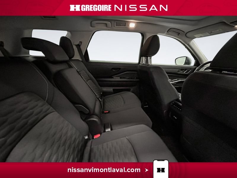 Nissan Pathfinder VY3735 | SV 4X4 TOIT PANO 8 PLACE CARPLAY CAMERA A PARTIR D 2024 Gris Laval - photo #12
