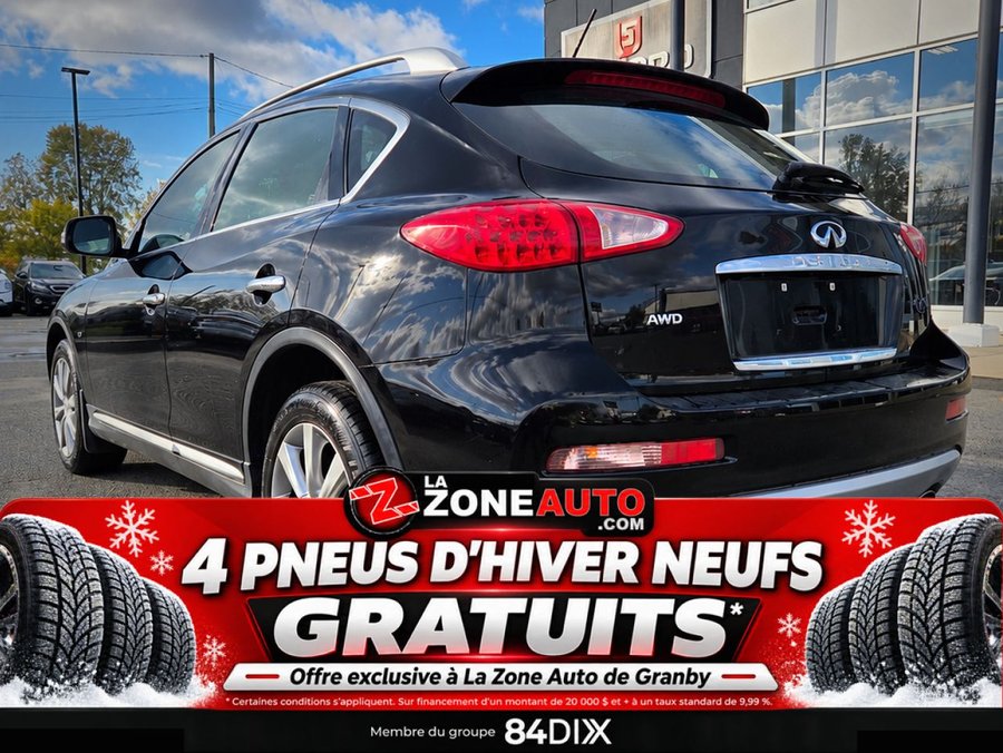 INFINITI QX50 Moteur V6 3.7L 325 chevaux + Traction intégrale 2017 Noir