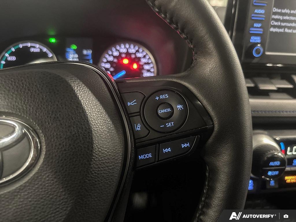2022 Toyota RAV4 2602099A | Hybrid SE, well maintained, local trade Black Edmonton - photo #15