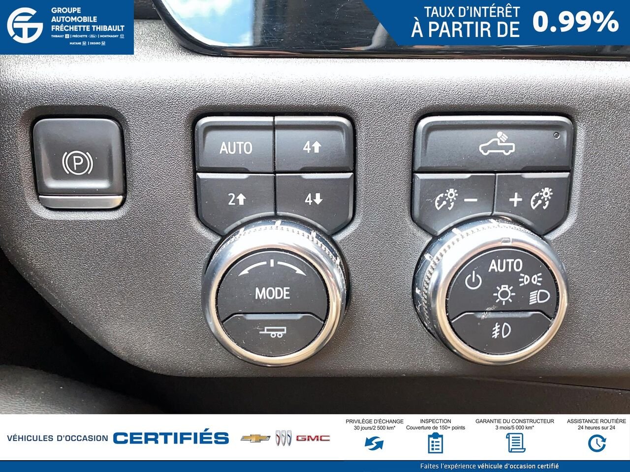GMC SIERRA Elevation cabine multiplace 4RM 157 po 2022 Beige Montmagny - photo #14