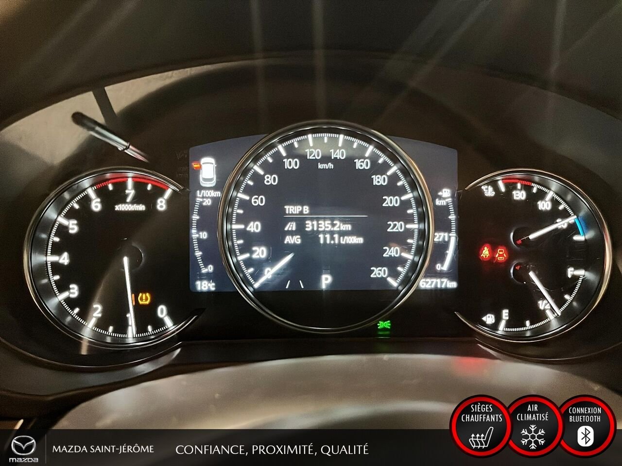 Mazda CX-5 GT | TOIT OUVRANT | CUIR | AWD | 2025 Noir Saint-Jérôme - photo #16