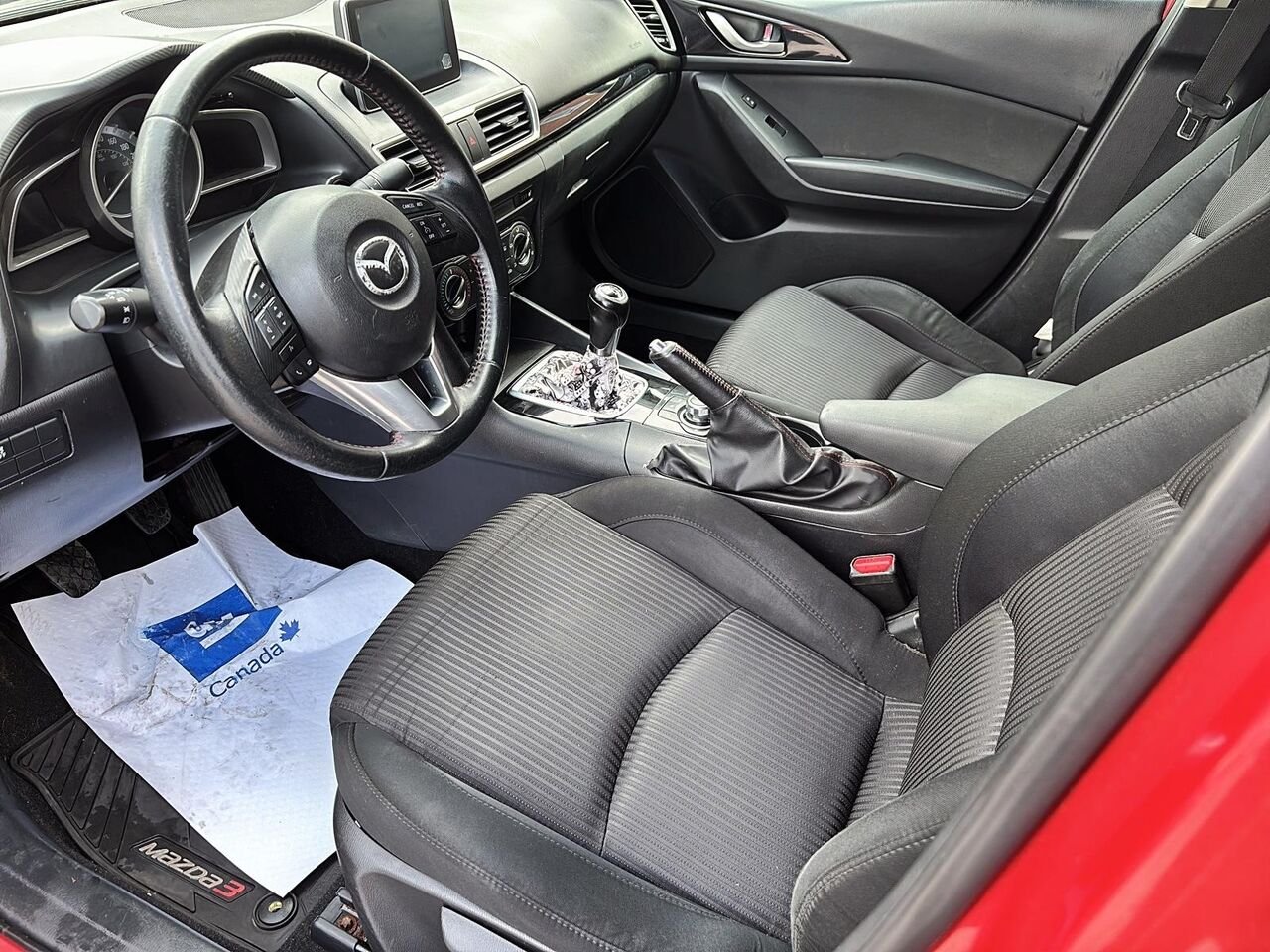 MAZDA MAZDA3 GS 2016 Rouge Saint-Hyacinthe - photo #5