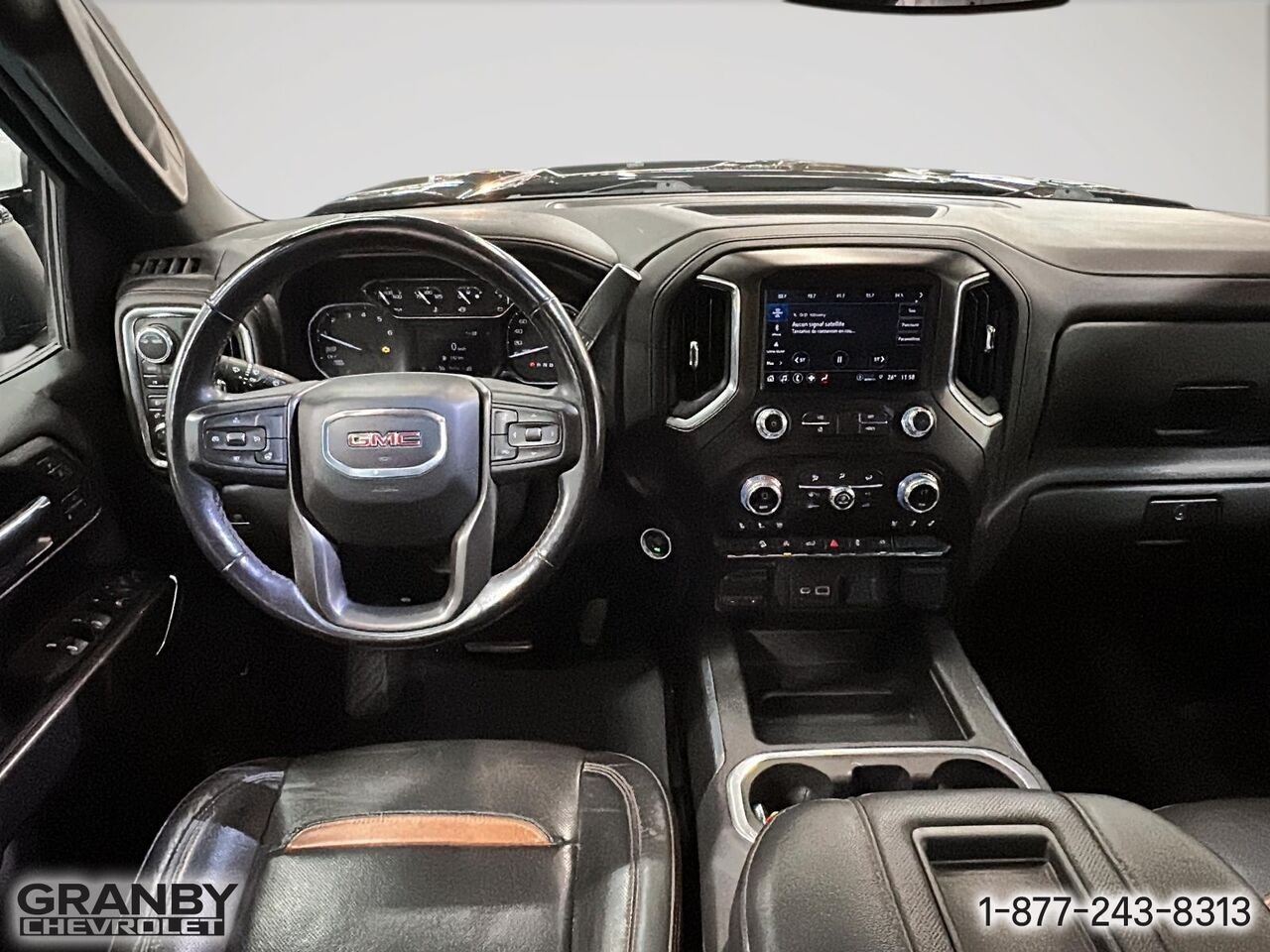 2021 GMC Sierra 1500 AT4 CREWCAB BOITE 6.6 MOTEUR 3.0L DIESEL | 26-0833A Black Granby - photo #12