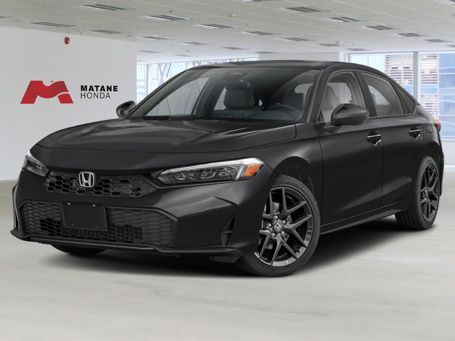 2026 Honda Civic Hatchback Hybrid 2026 Crystal Black Pearl