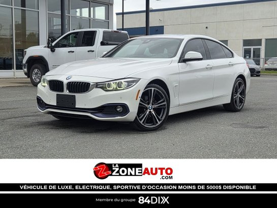 BMW 430xi Gran Coupe NOUVELLE ARRIVAGE + Traction intégrale xDrive 2018 Blanc