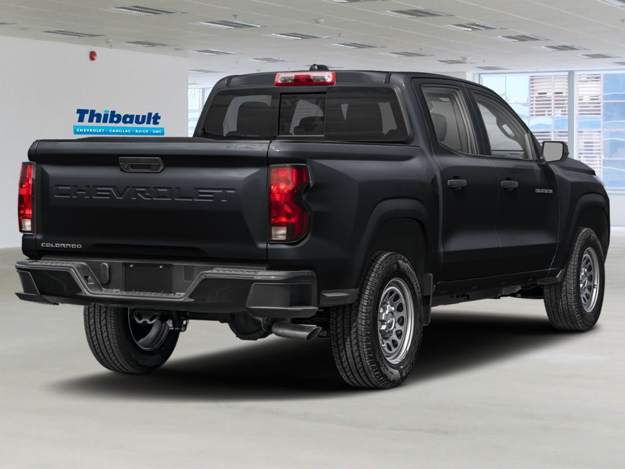 CHEVROLET COLORADO Trail Boss cabine multiplace 4RM 2026 Noir Sherbrooke - photo #1