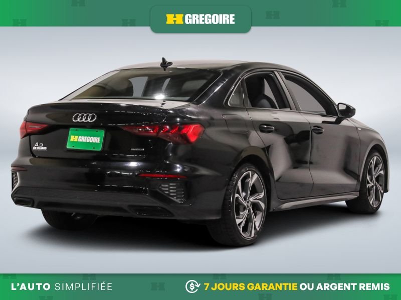 2023 Audi A3 Black Saint-Léonard - photo #8