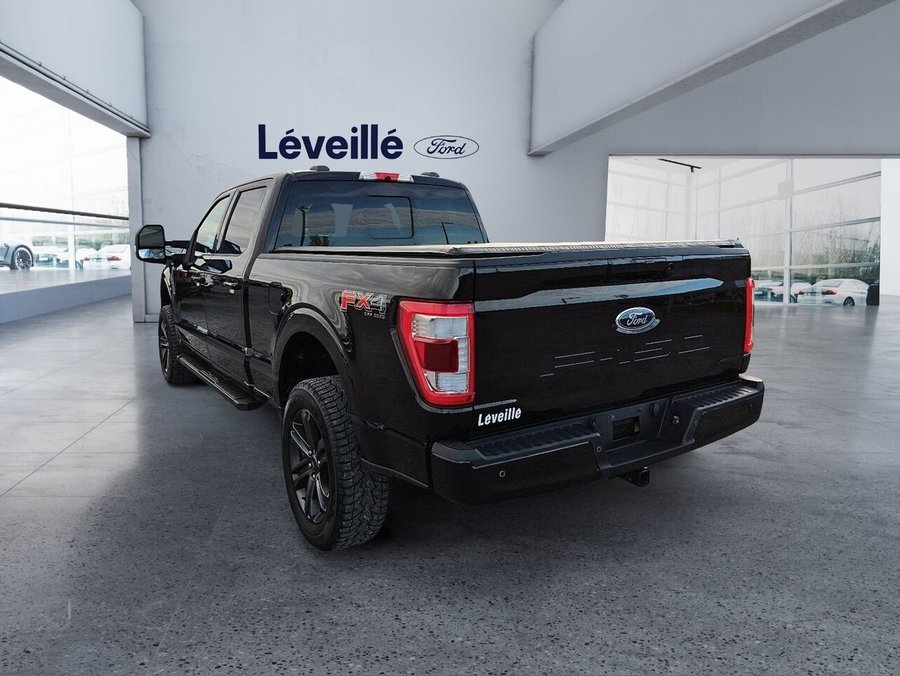 2022 Ford F-150 LARIAT 5.0L ** 502A ** SPORT ** TOIT PANO ** FX4 20P ** PRO POWER 2KW ** B&O ** 6,5 pi Black