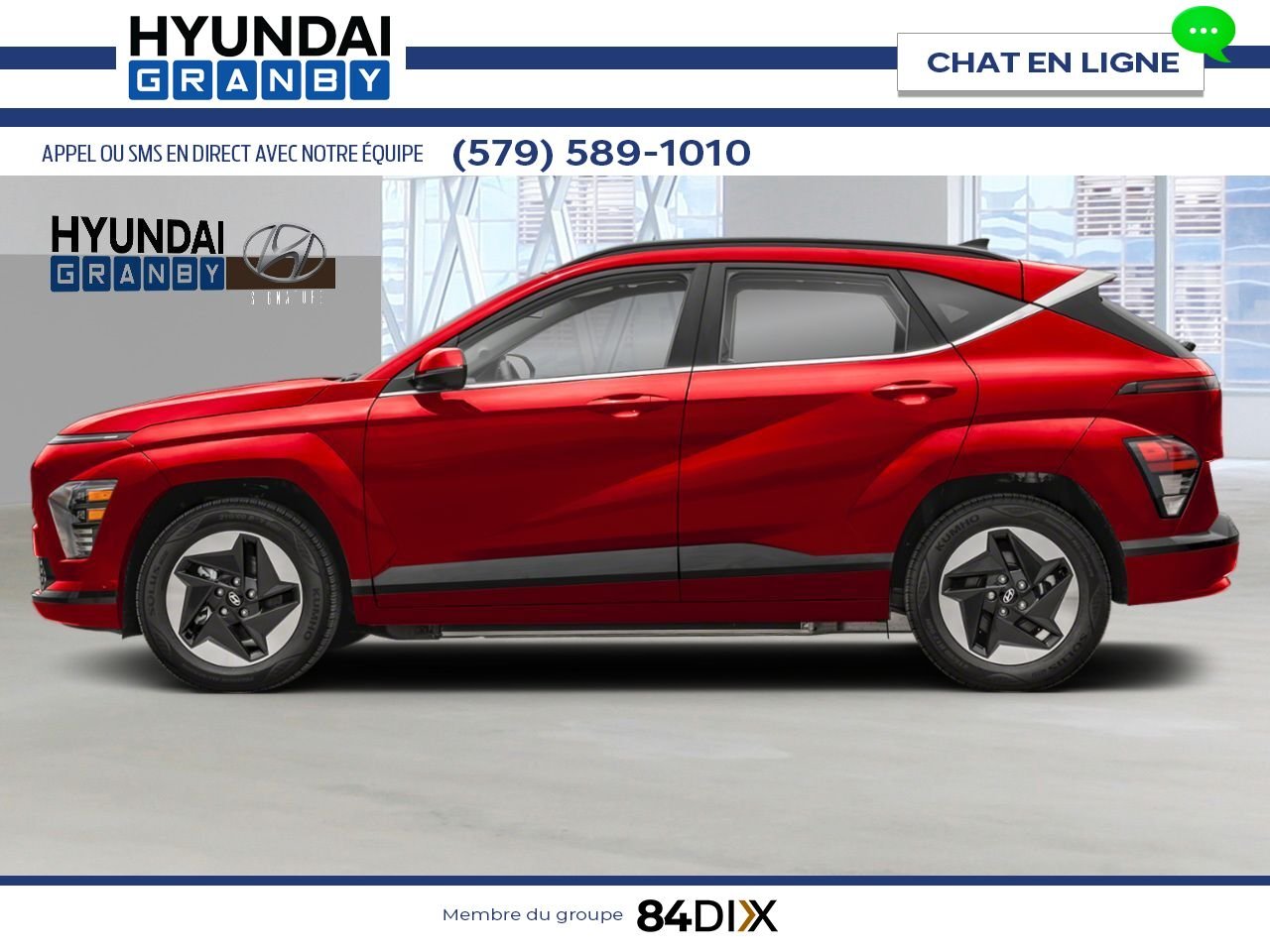 2026 HYUNDAI Kona Electric Ultimate Red Granby - photo #1