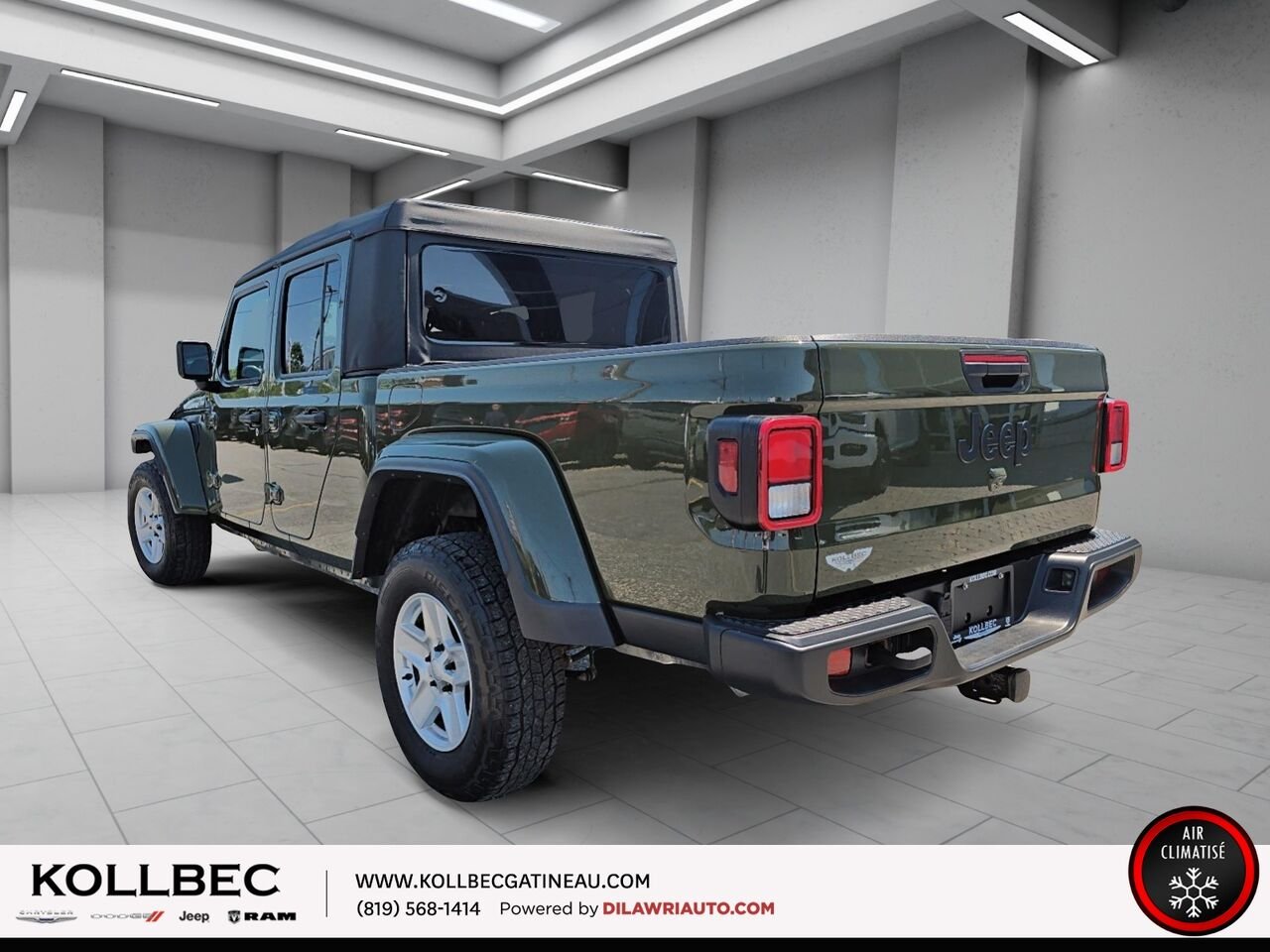 2022 JEEP GLADIATOR 261031 | Sport S 4x4 Green Gatineau - photo #17
