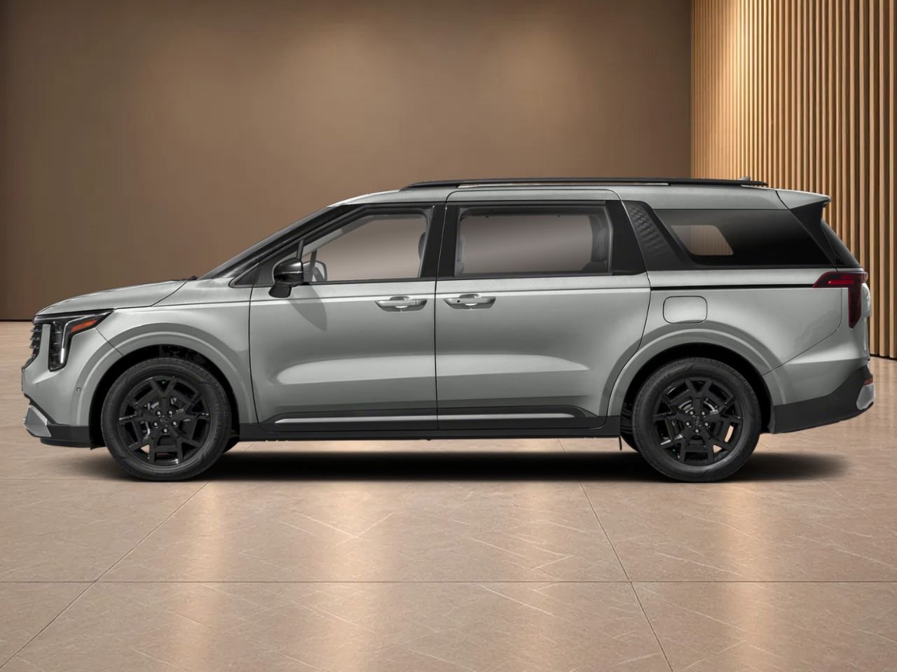 2026 Kia Carnival Hybrid Ceramic Silver Thetford Mines - photo #1
