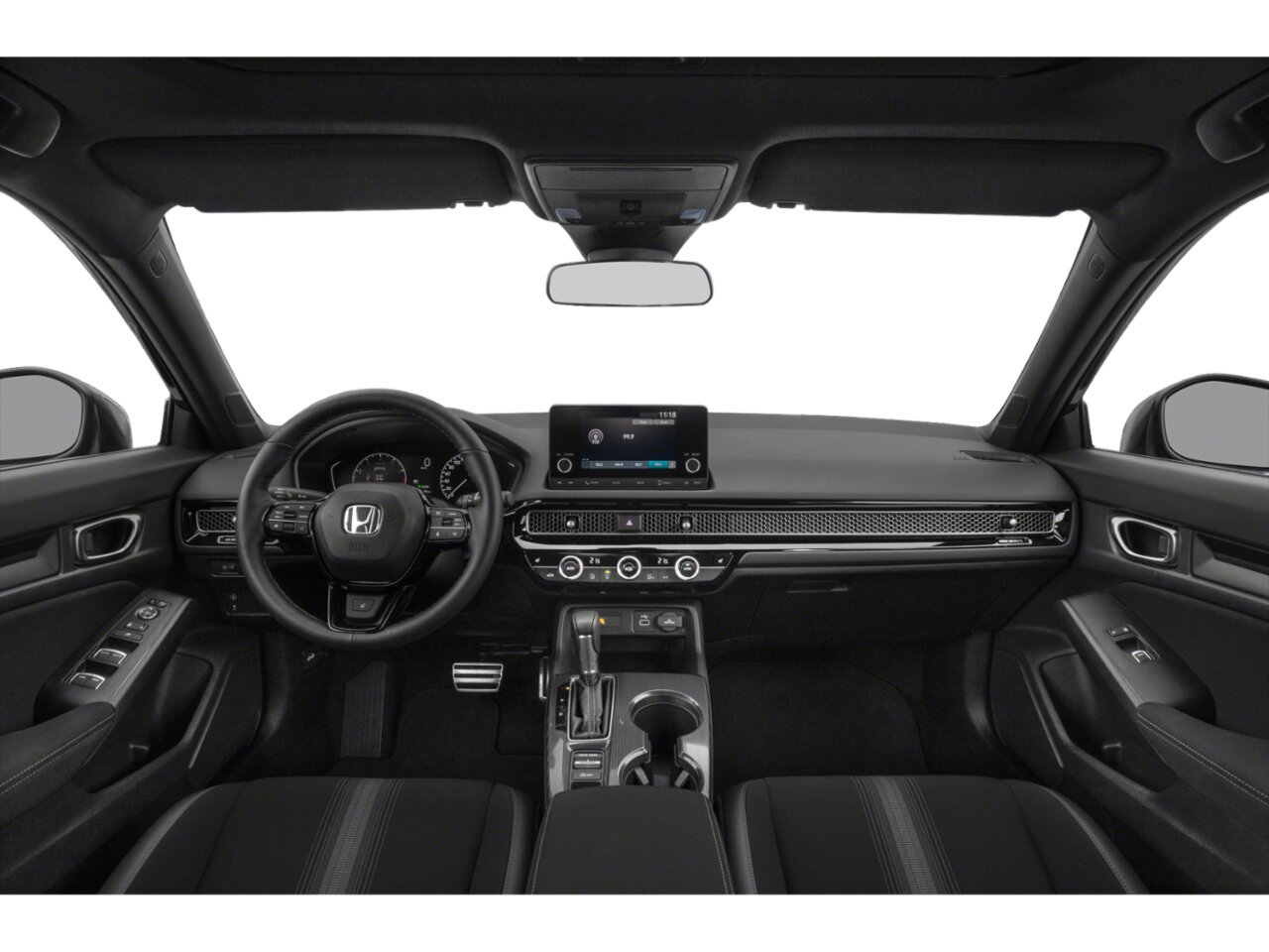 Honda Civic Hayon Sport 2023 Noir cristal nacré Saint-Eustache - photo #7